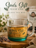 Tea of Ease Signature Glass Mug