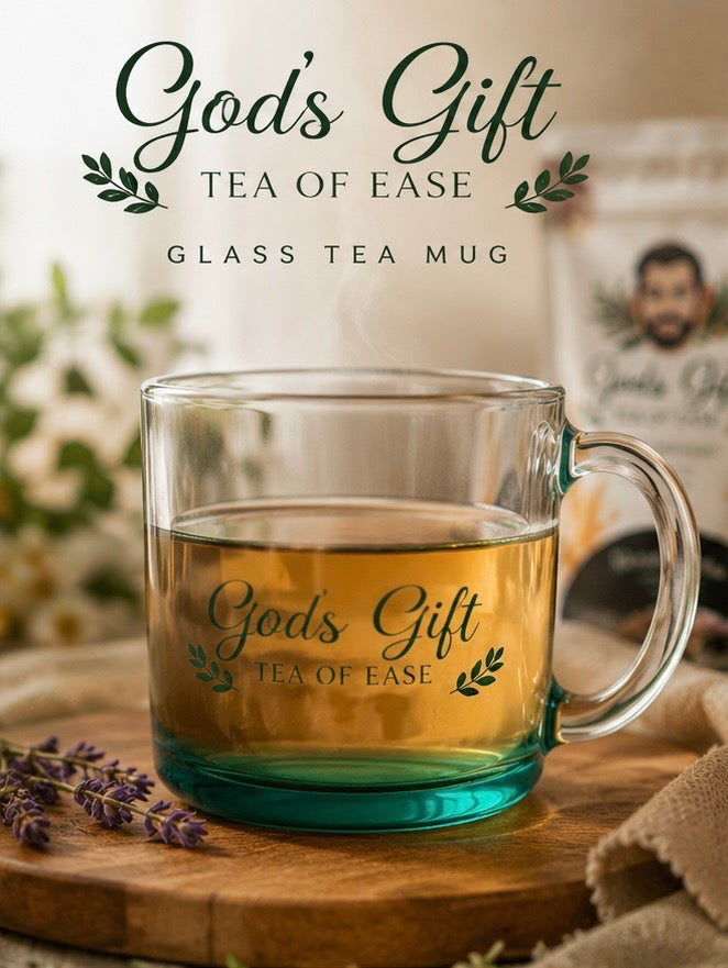 Tea of Ease Signature Glass Mug