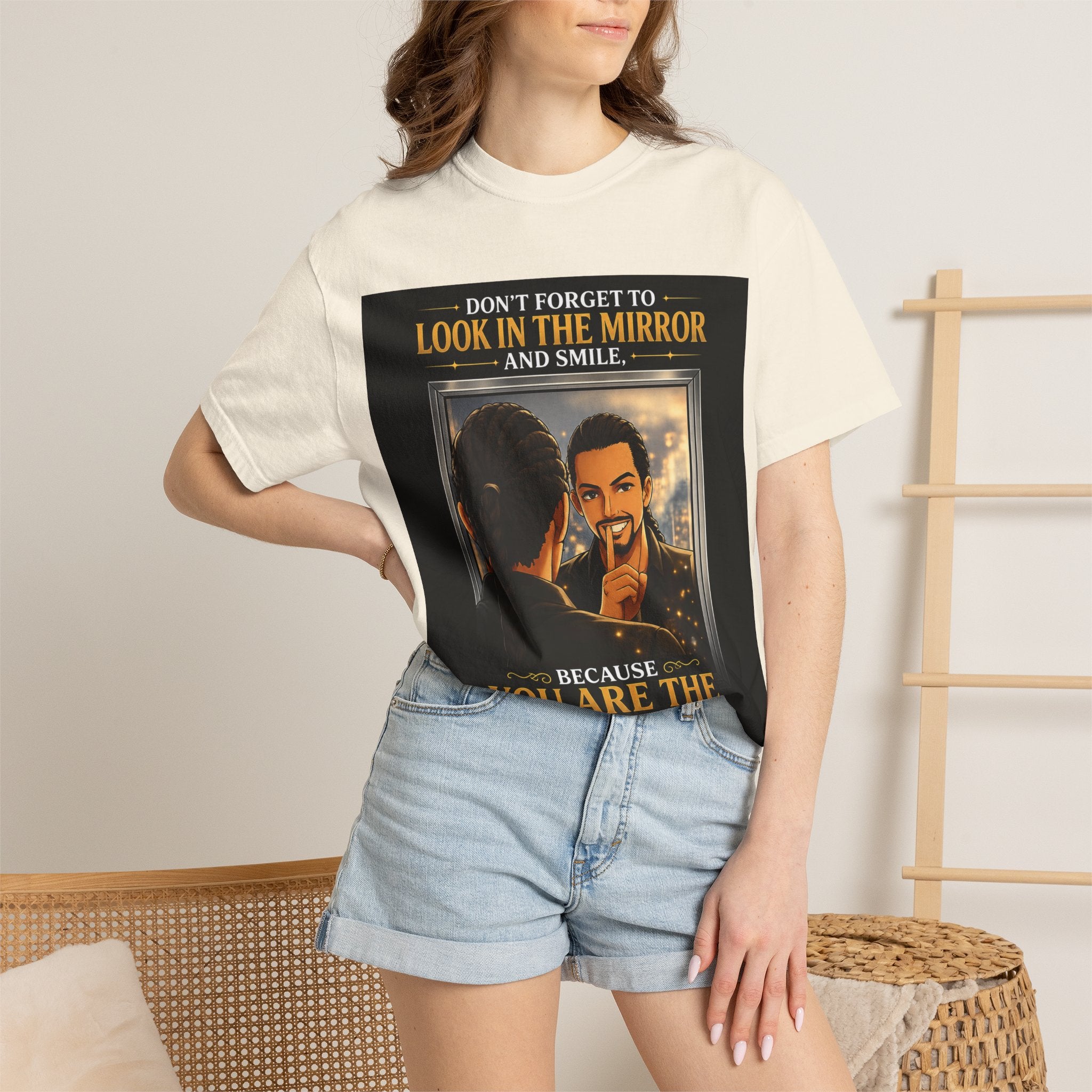 Mirror Affirmation tee ( Dark )