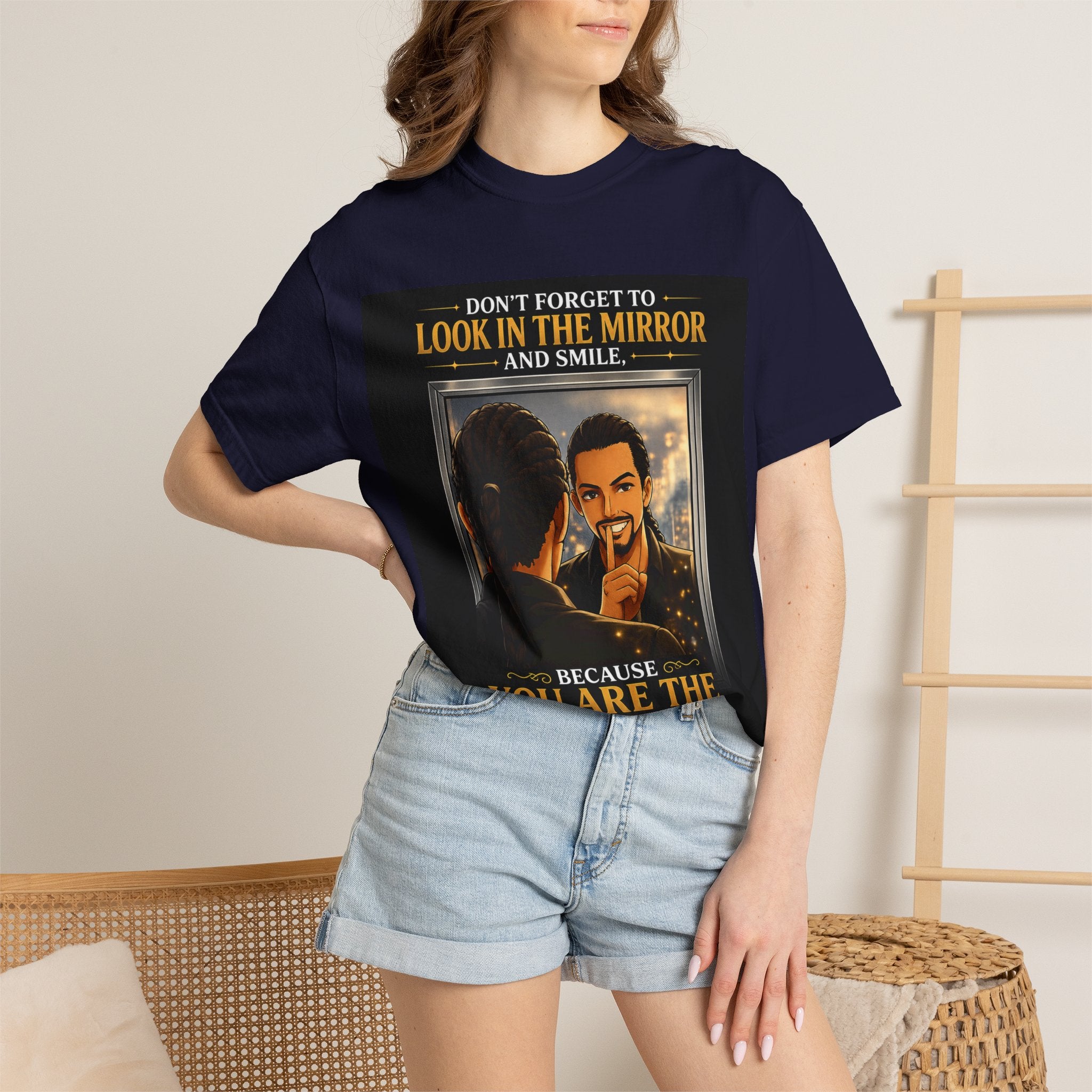 Mirror Affirmation tee ( Dark )