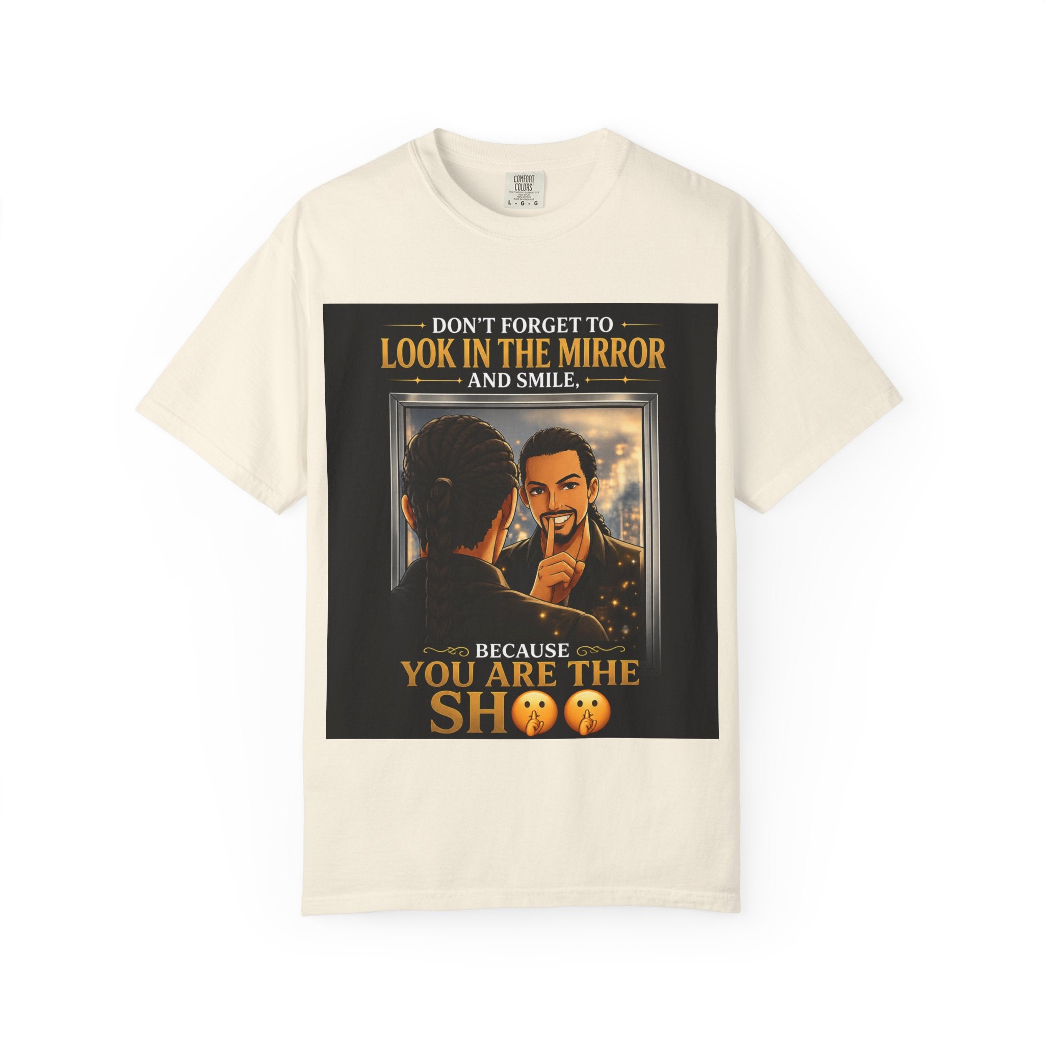 Mirror Affirmation tee ( Dark )