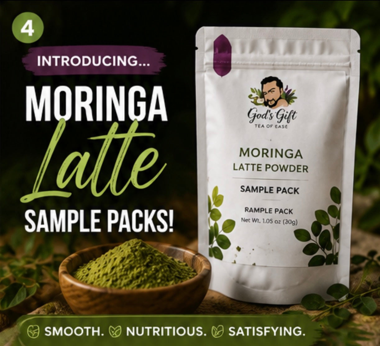 Moringa Latte Sample Pack (Pre-Order)
