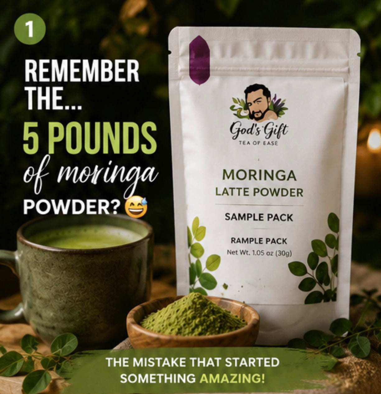 Moringa Latte Sample Pack (Pre-Order)